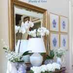 all white flower arrangement graphic