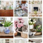 spring decor collage graphic