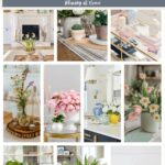spring decor collage graphic