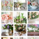 easy spring floral centerpiece ideas graphic
