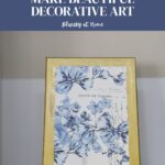 rub-on transfer decorative art project graphic