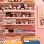 making file organizer pretty with decorative drawer liner paper