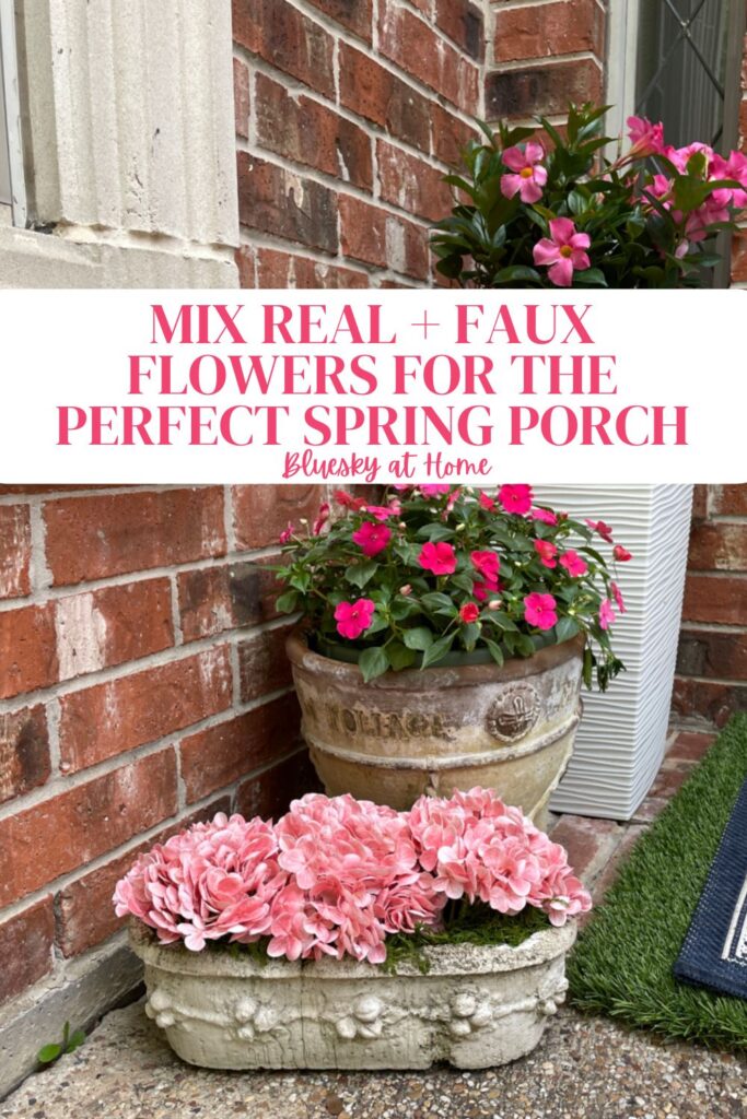 spring front door vignette graphic.