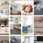 collage of decorative pillow ideas