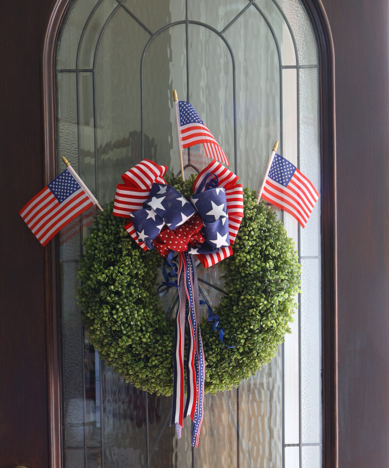 4th of July wreath