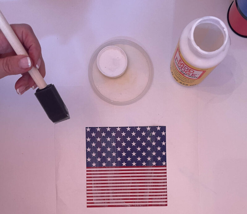 glueing paper