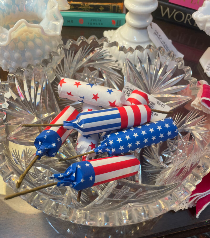 bowl of DIY firecrackers