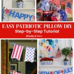 patriotic banner and pennant