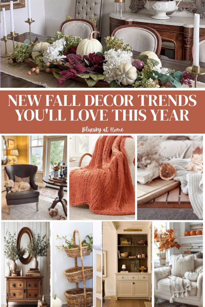 collage of 2026 fall decor ideas