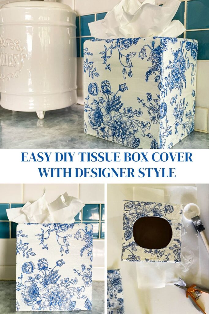 tissue box cover project graphic