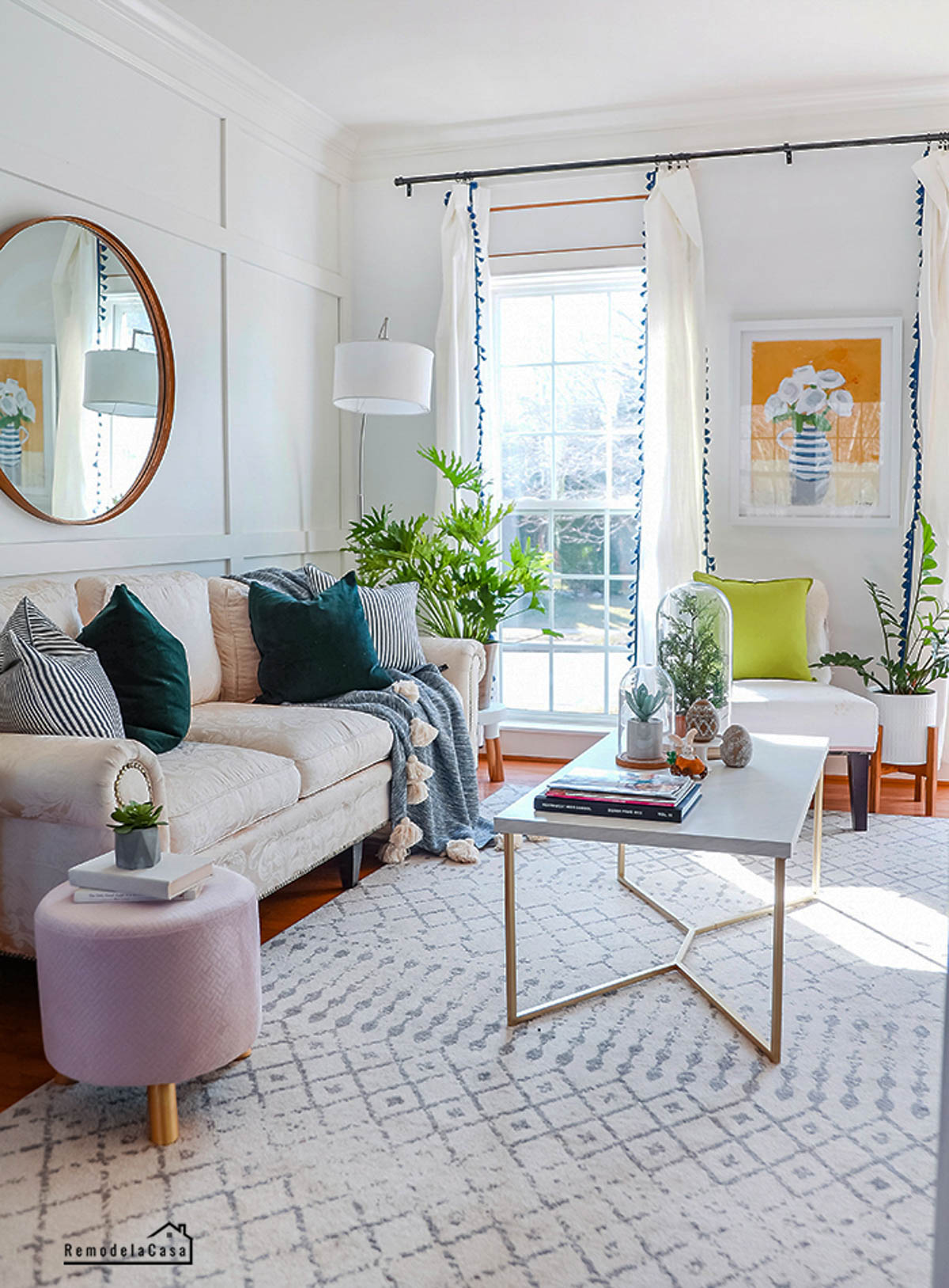 white living rooms
