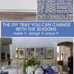 DIY decorative acrylic tray project