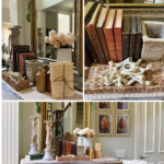 early fall entryway decorating