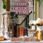 early fall entryway decorating