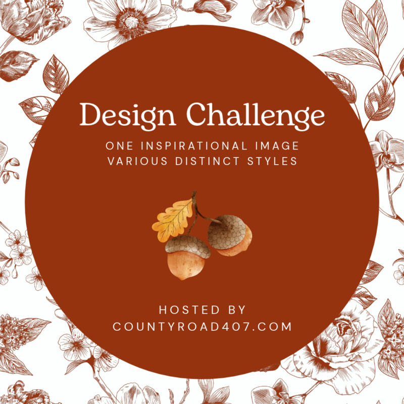 graphic design for Design Challenge blog hop