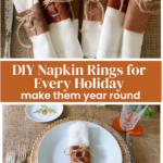 DIY napkin rings for every holiday